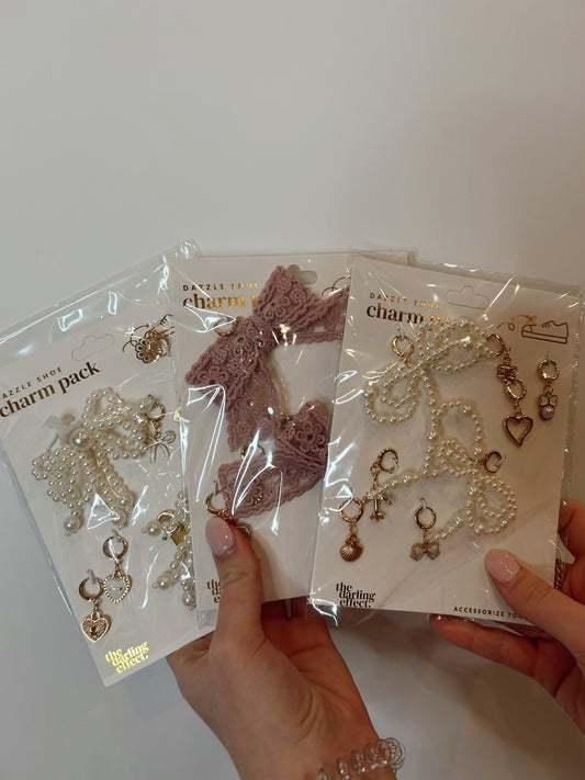 Darling effect shoe charm set