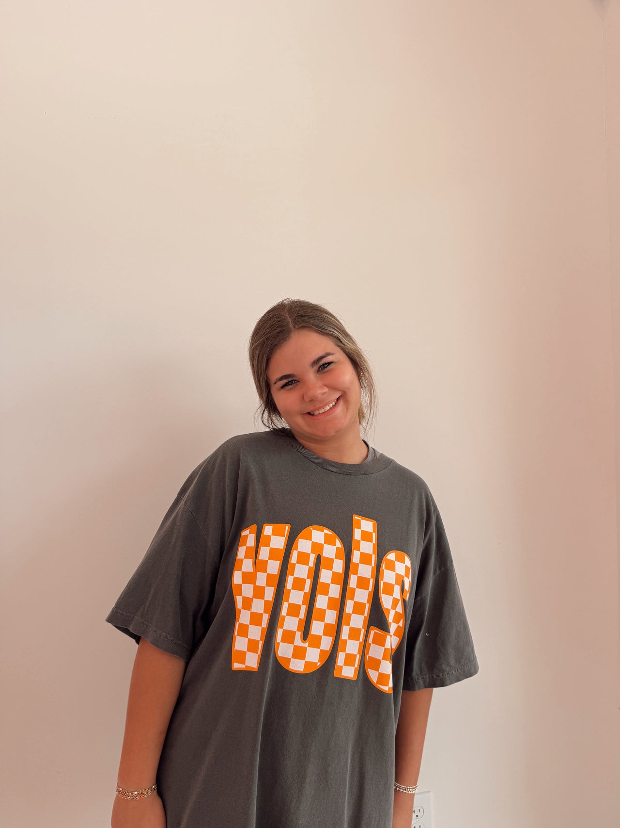 90’s Vols checkerboard tee