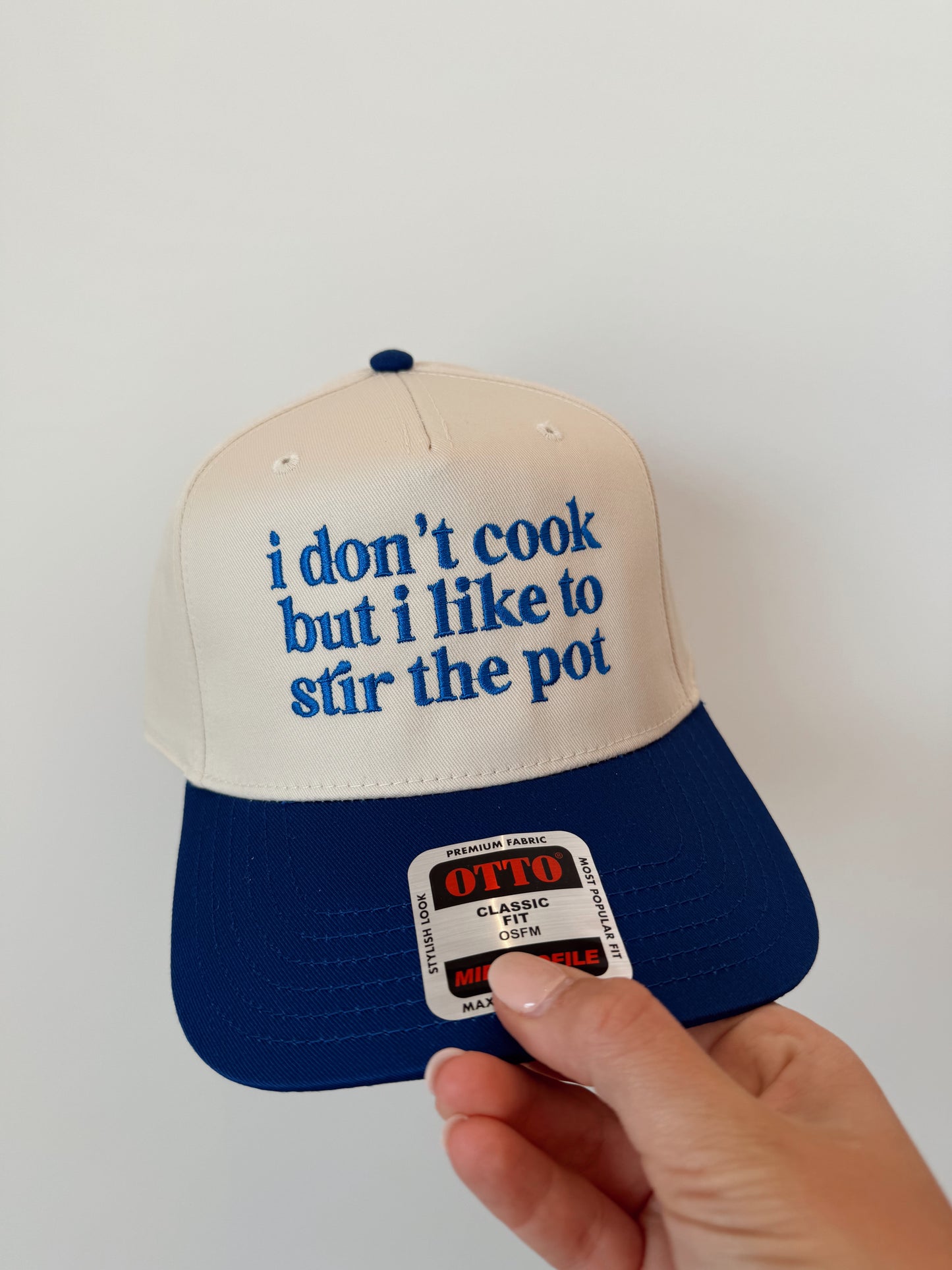 I Don't Cook But I Like To Stir the Pot Trucker Hat
