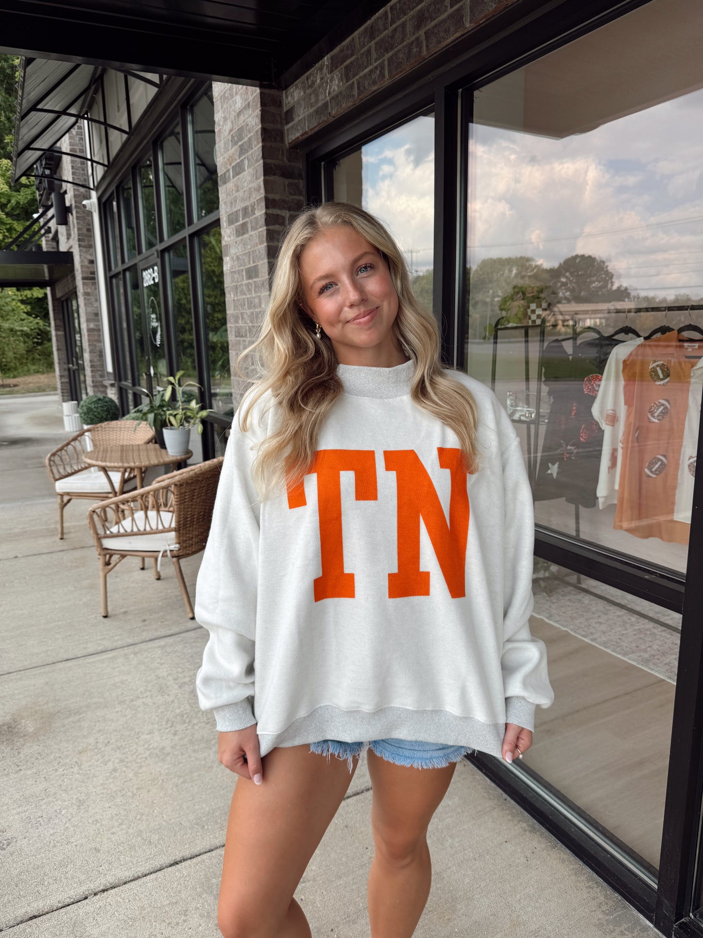 TN reversible mock neck