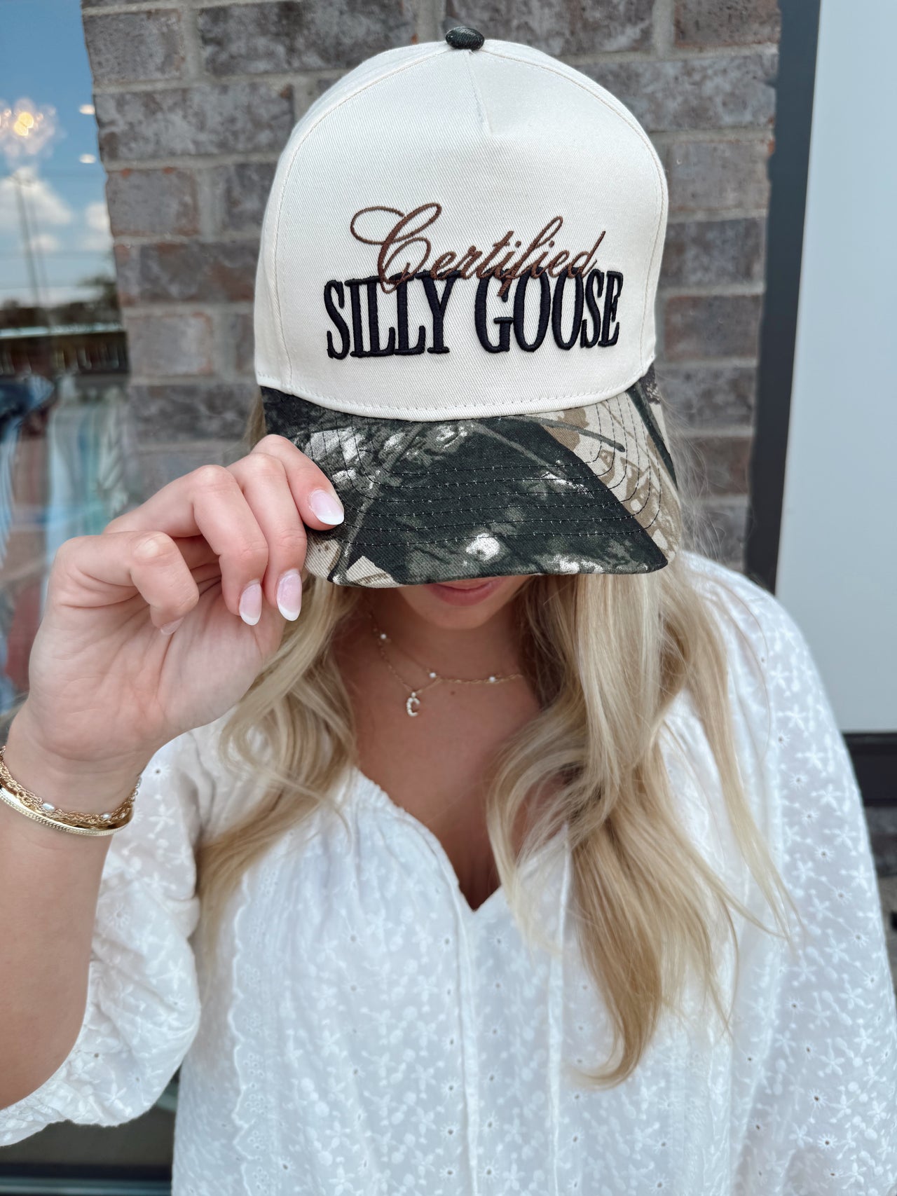 Certified silly goose hat