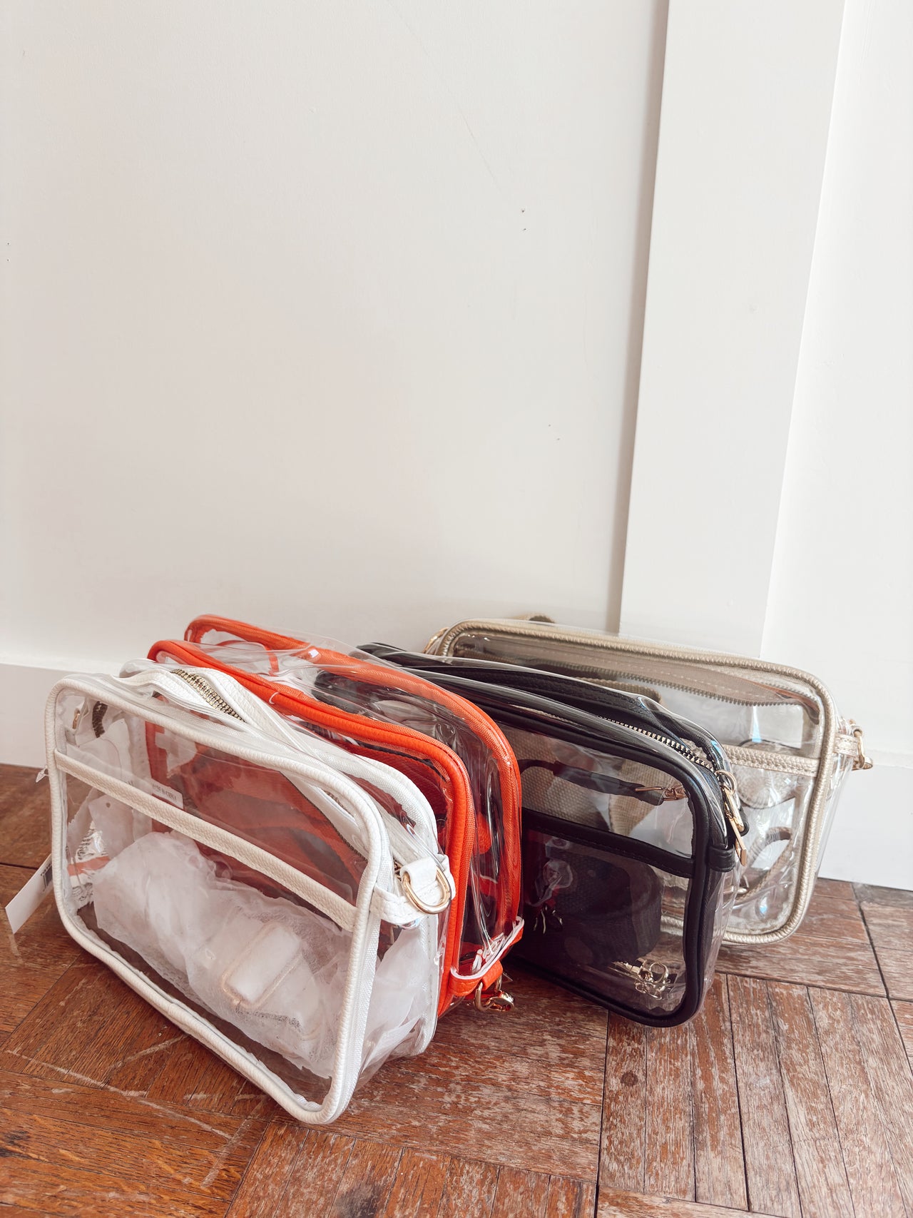 Gameday clear crossbody bag