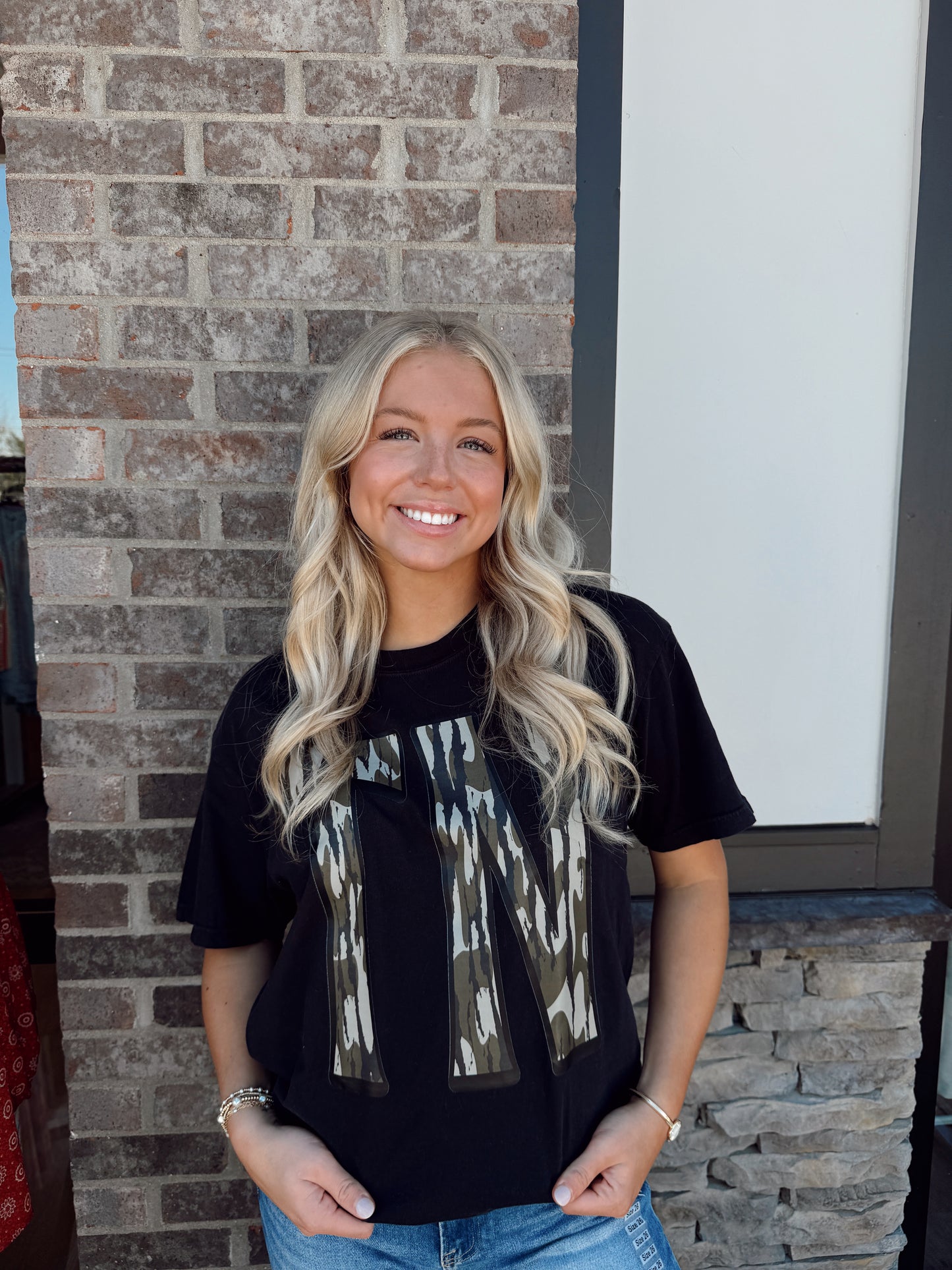 Tn Camo Tee Black