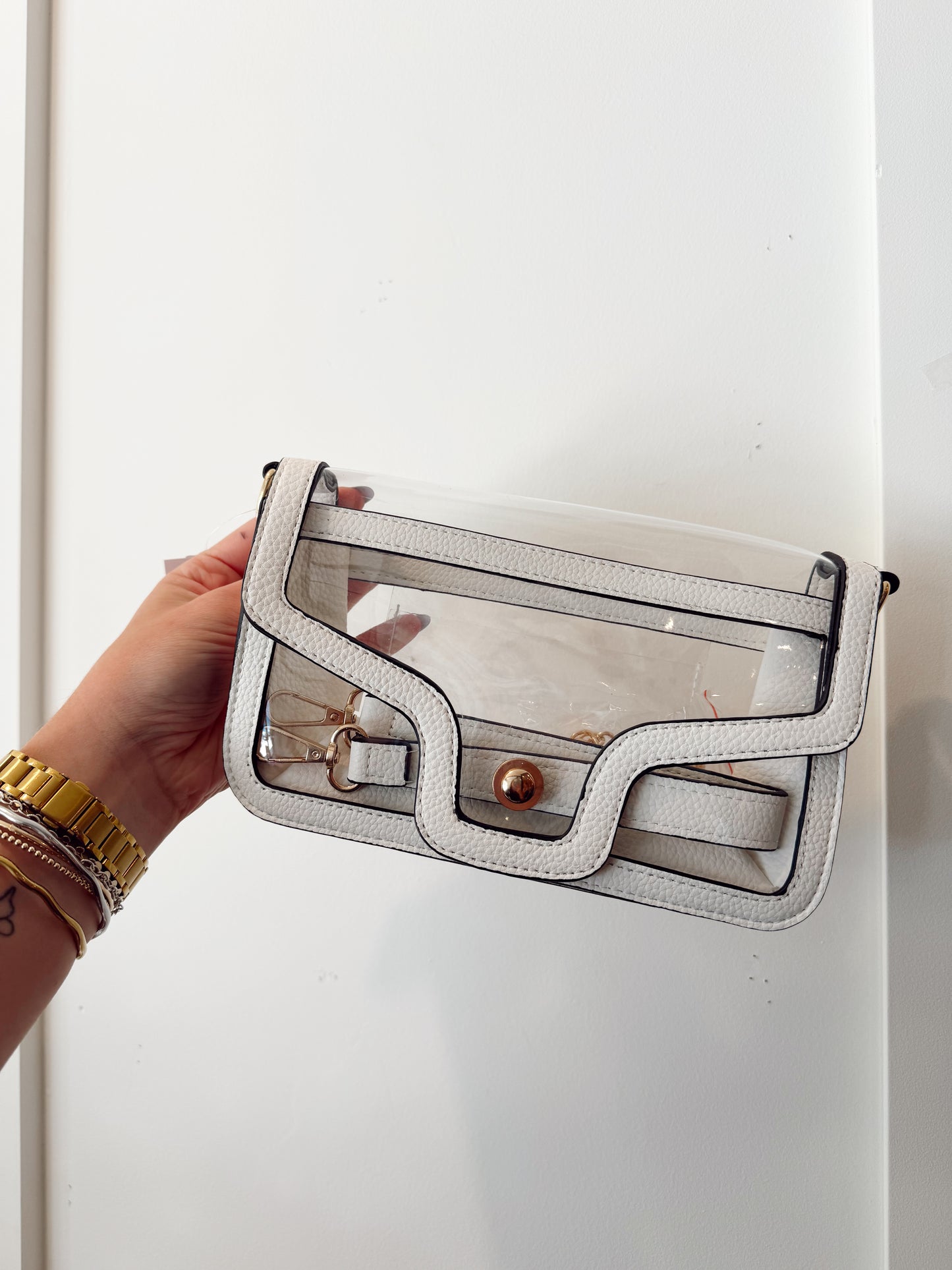 Nina clear Shoulder Bag