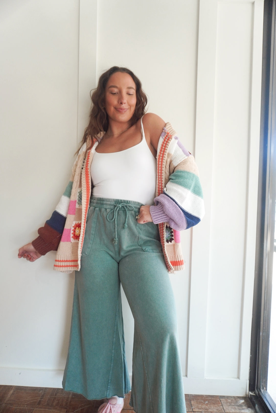Clara pants teal