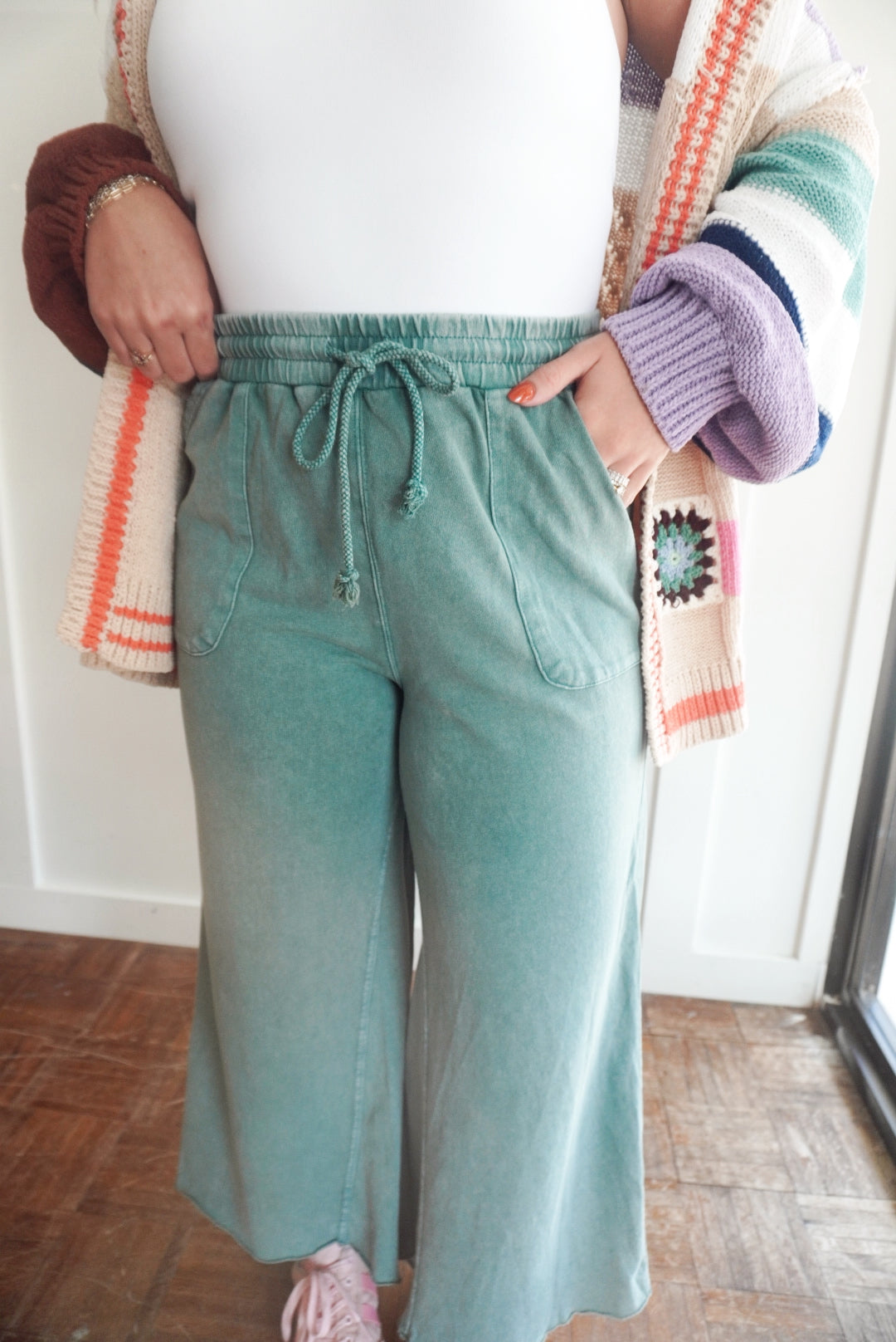 Clara pants teal
