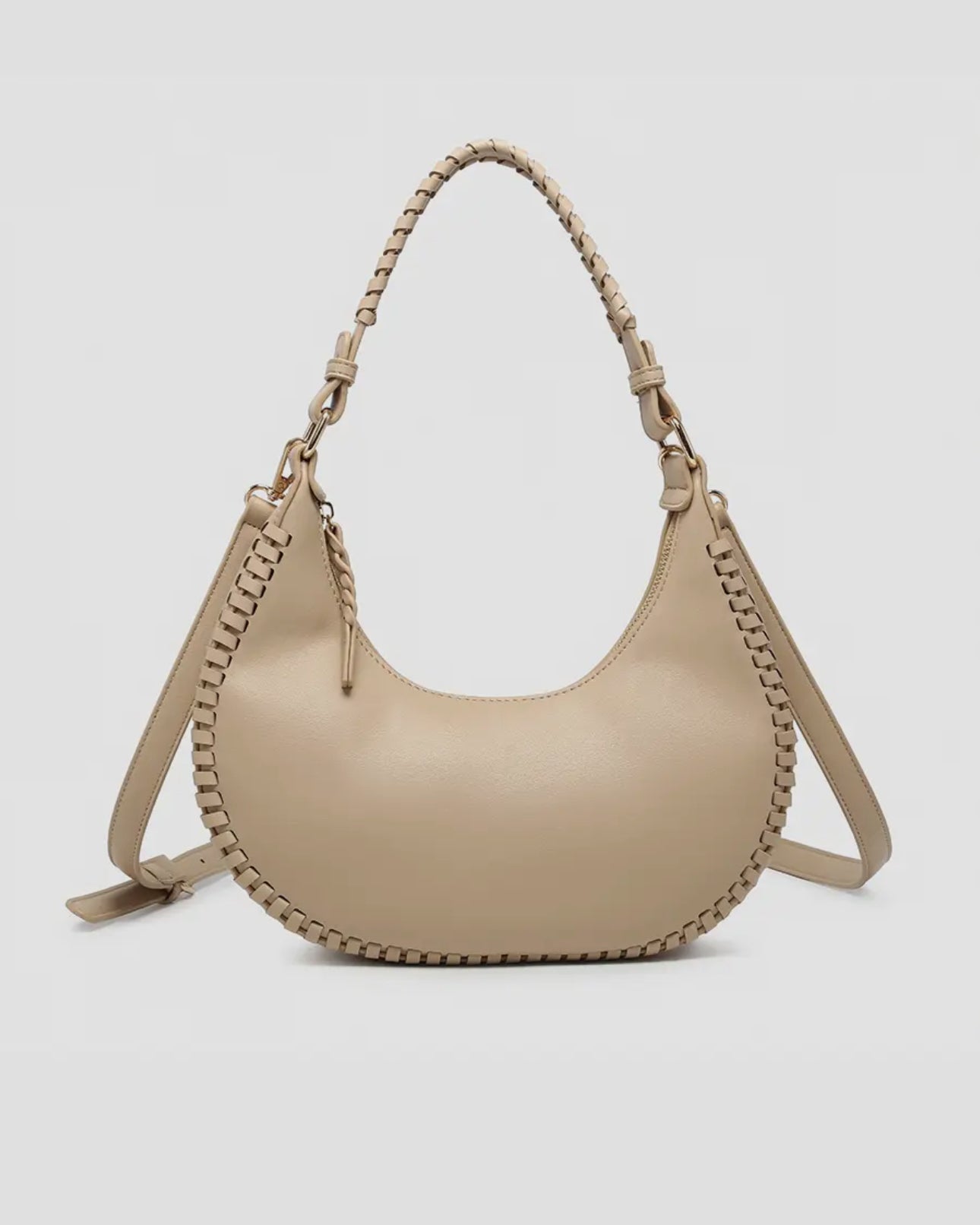 Aria crescent shoulder bag