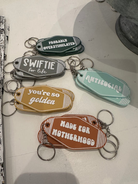 Motel keychain & Stanley