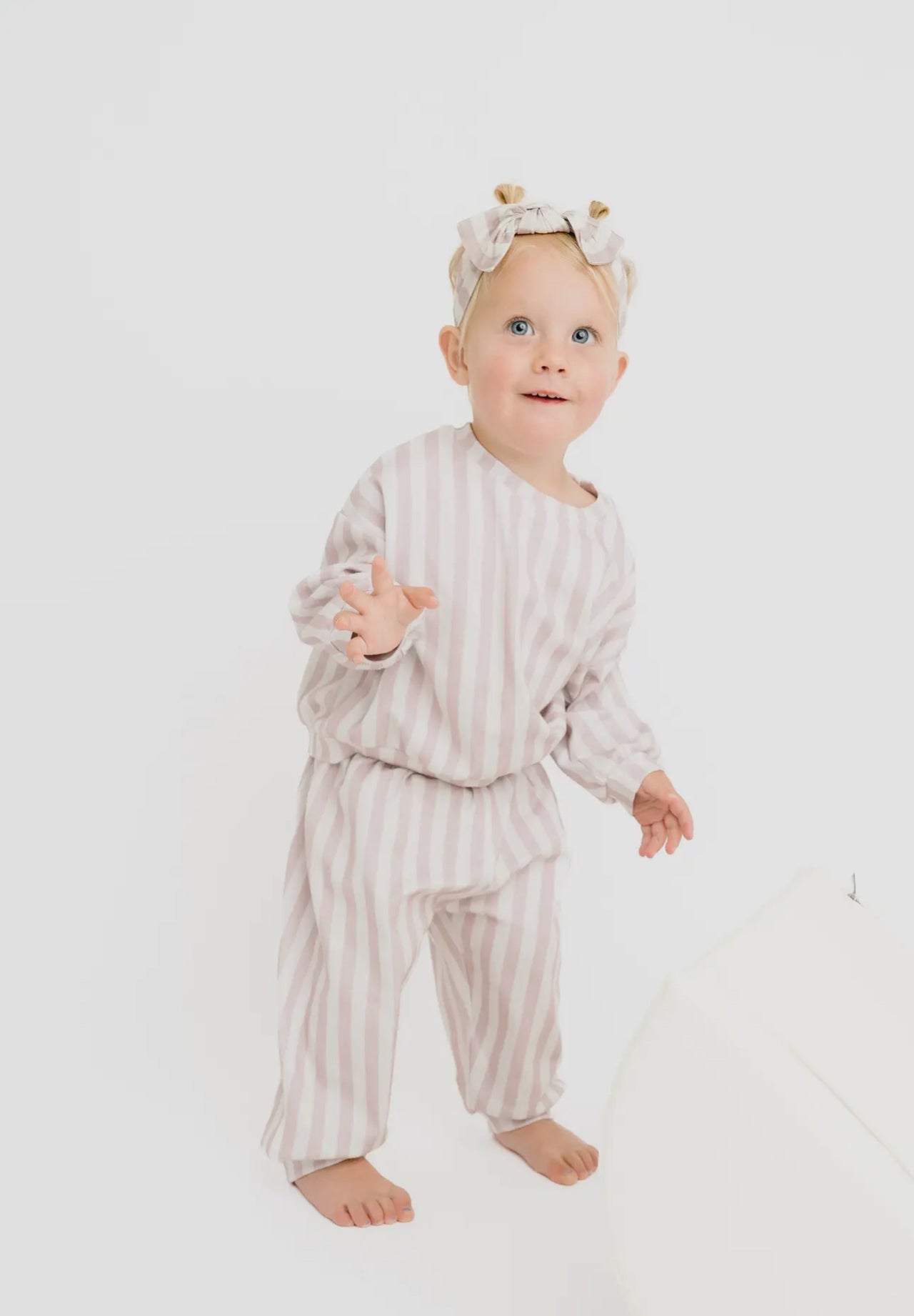 Blush Stripe Sweatsuit