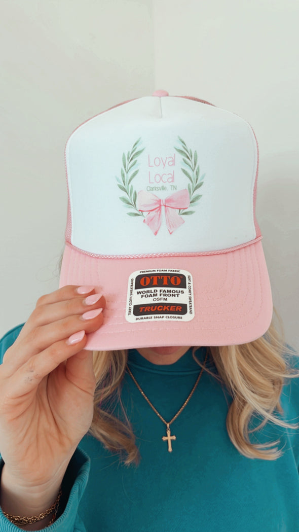 loyal local trucker hat