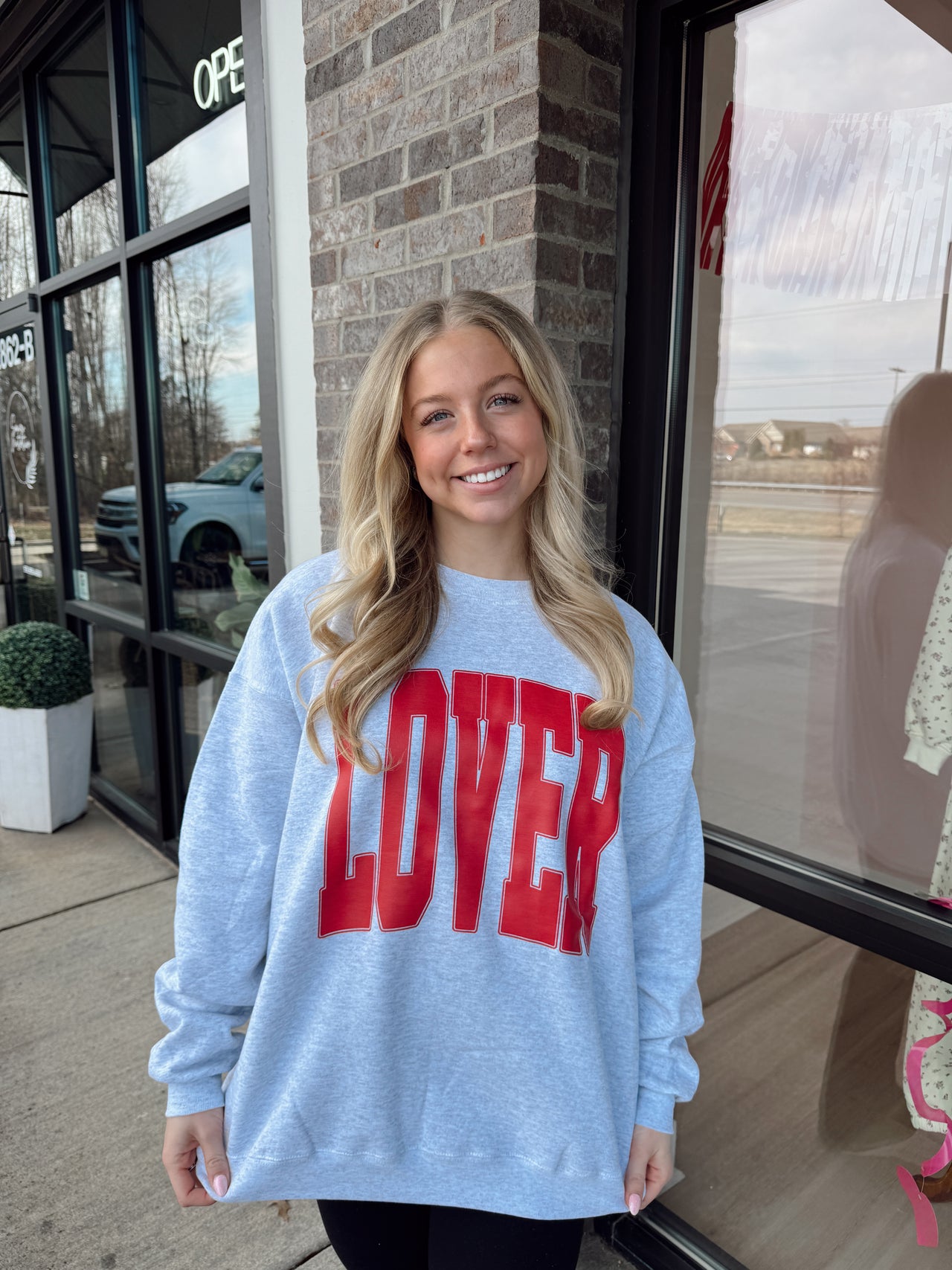 All about love sweatshirt LOVER