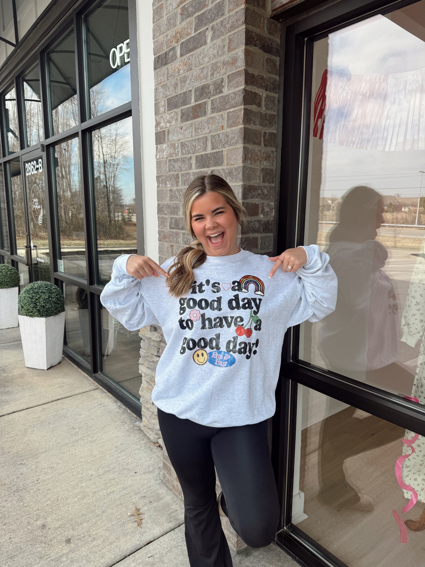 good day sweatshirt