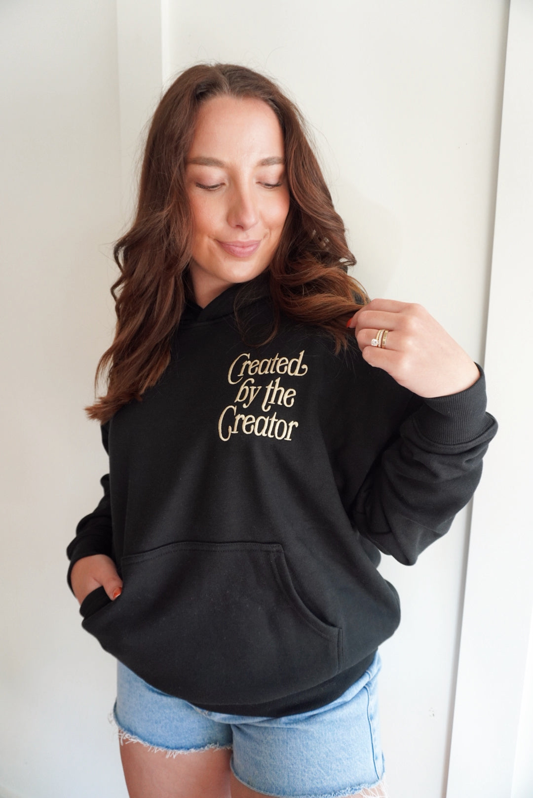 Created by the creator hoodie