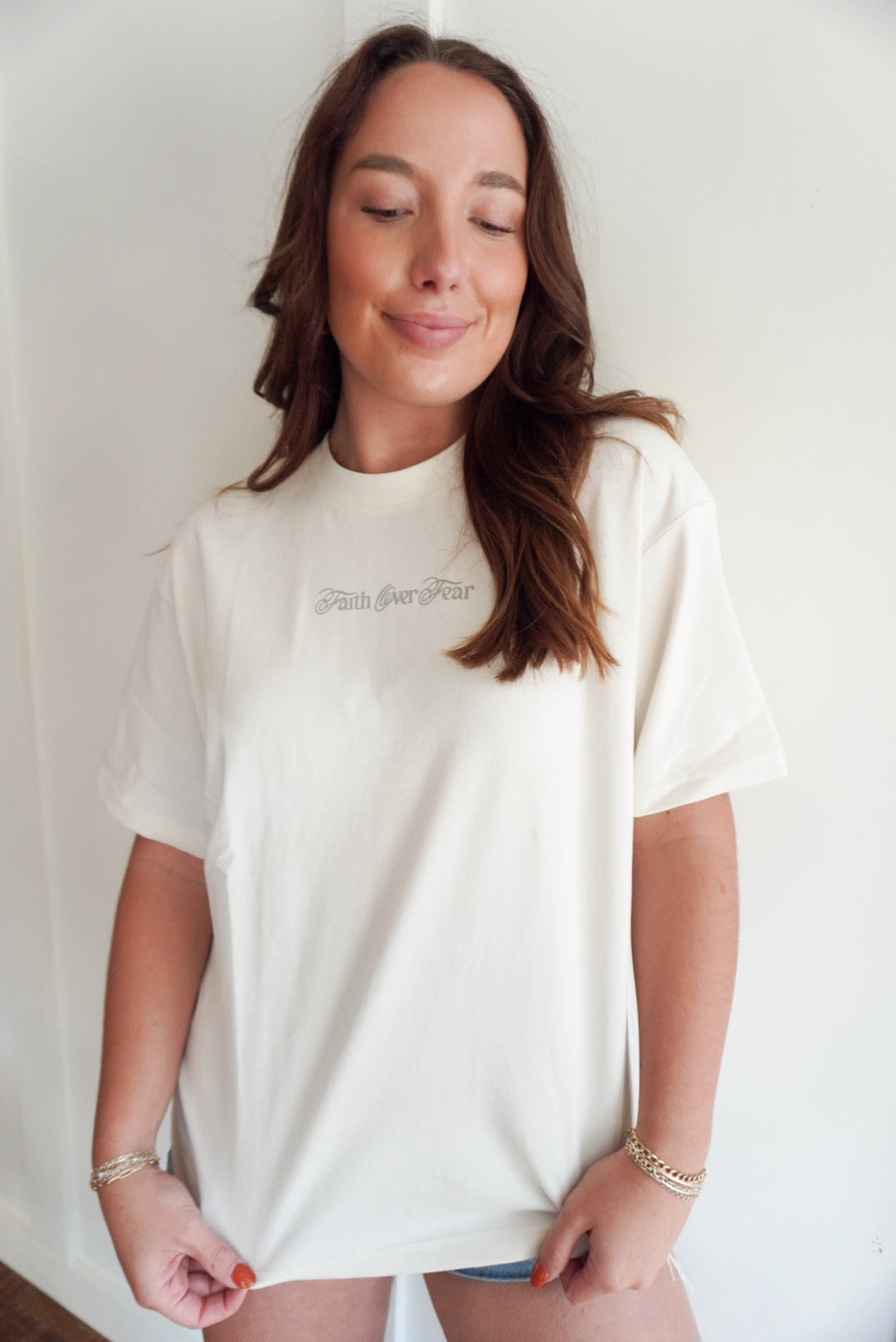 Faith over fear tee