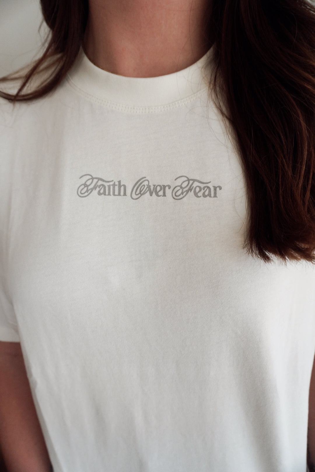 Faith over fear tee