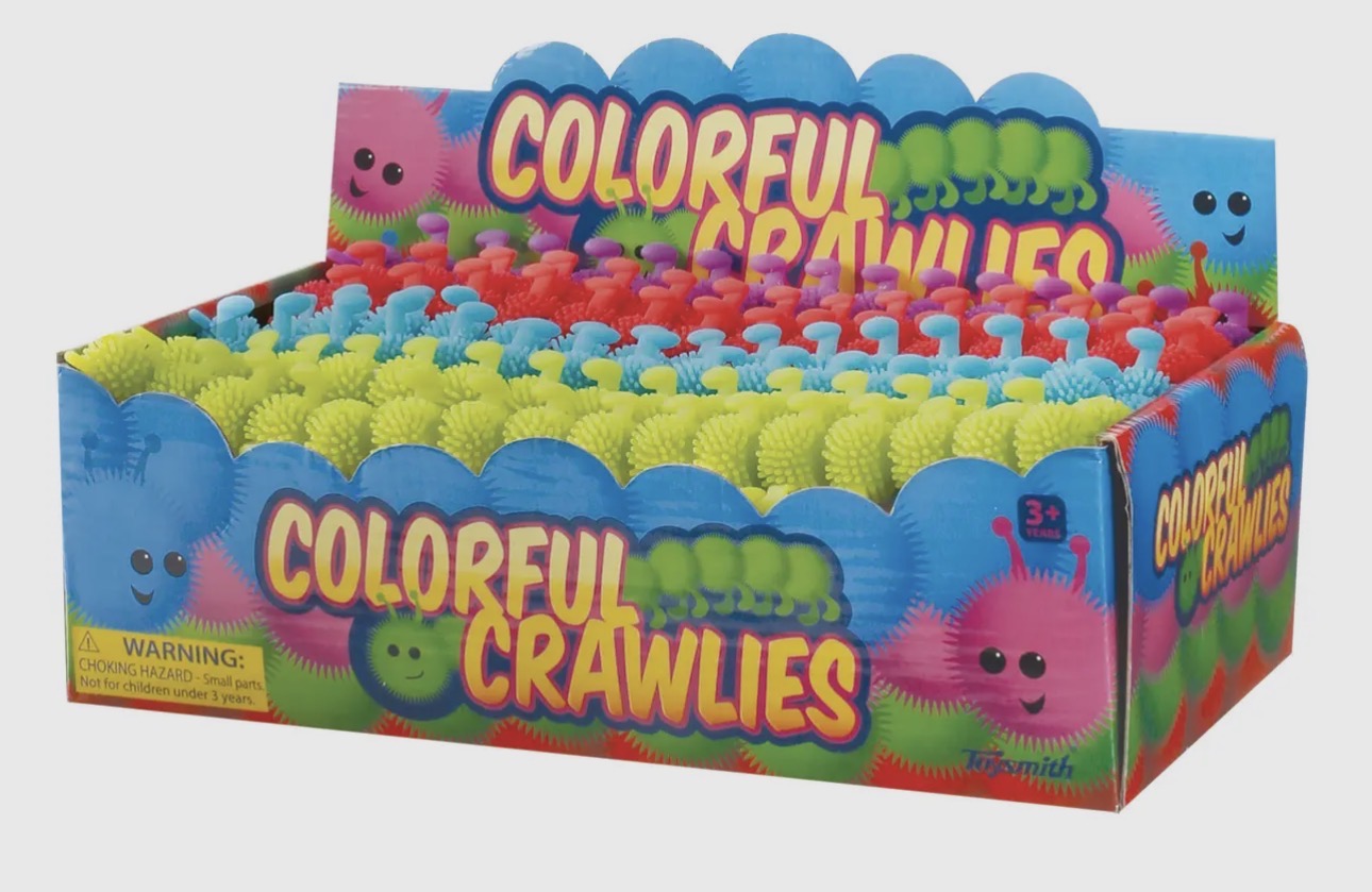 Colorful crawlies kids toy