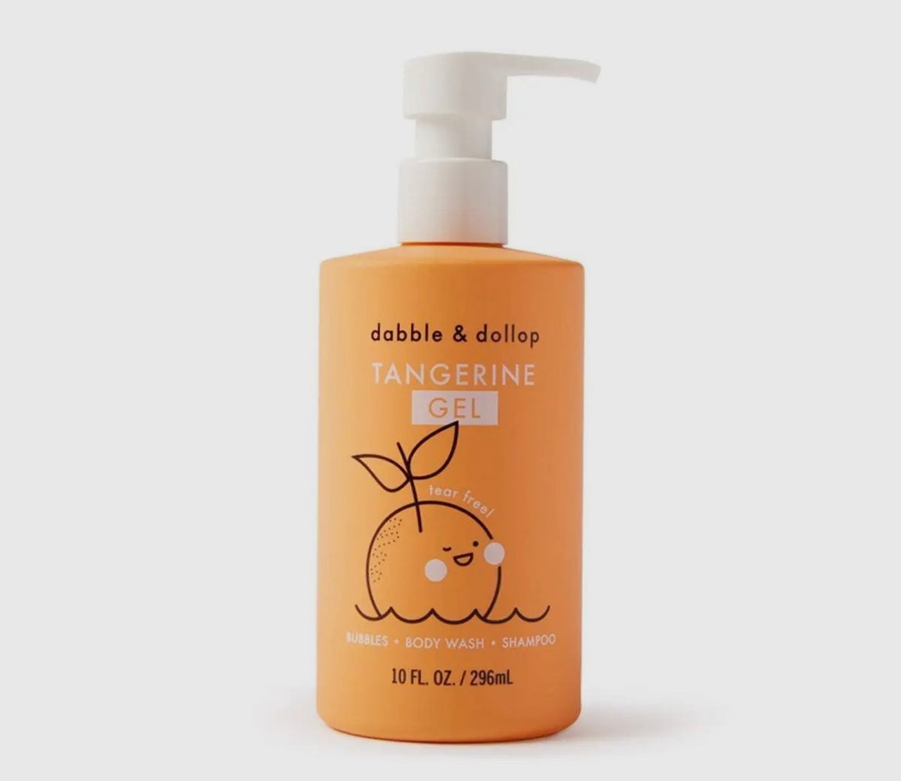 All natural tangerine gel