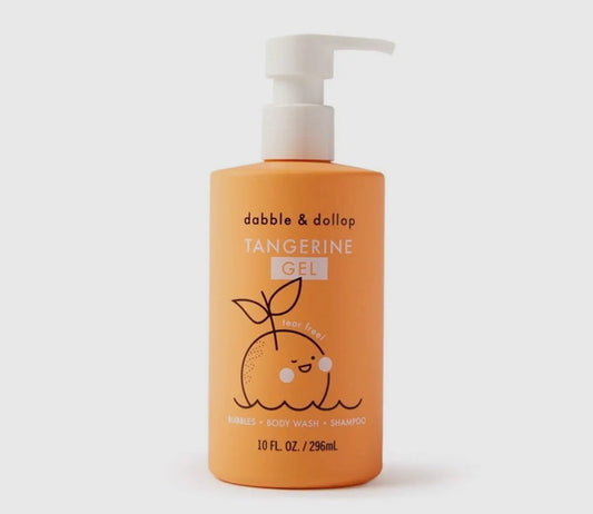 All natural tangerine gel