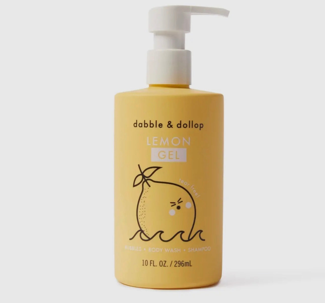 All natural lemon gel