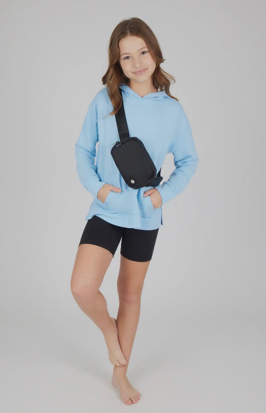Girls 3 piece set- Blue/Black