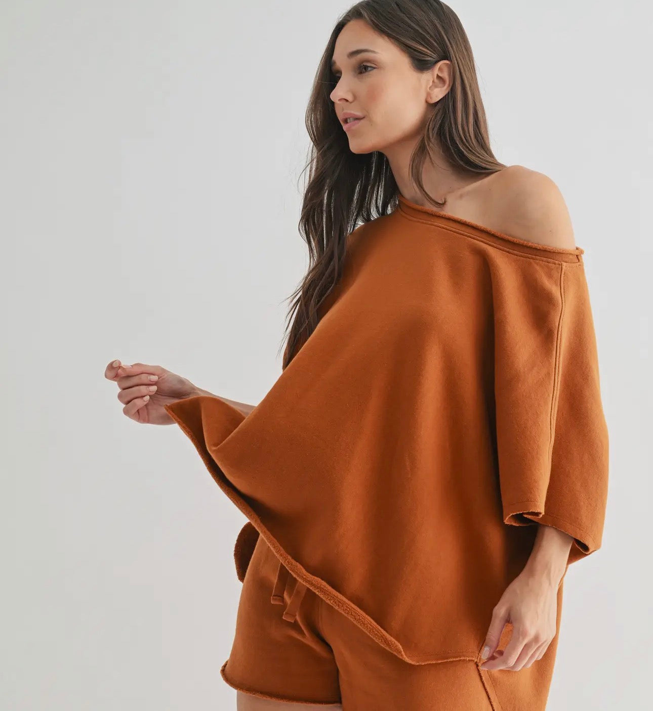 Monica burnt orange