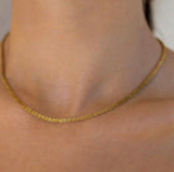 Ivy necklace gold alco