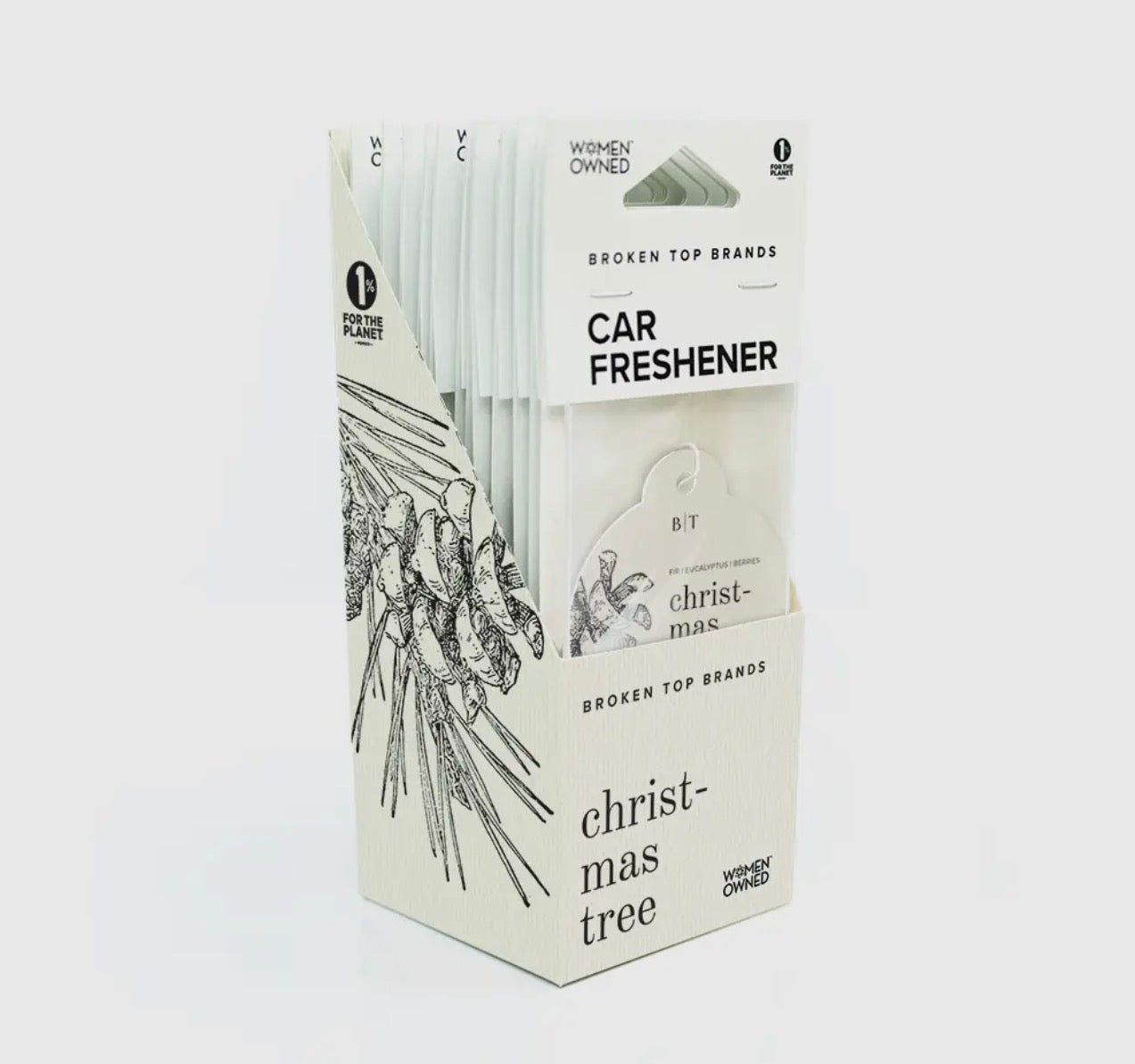 Christmas tree car freshener