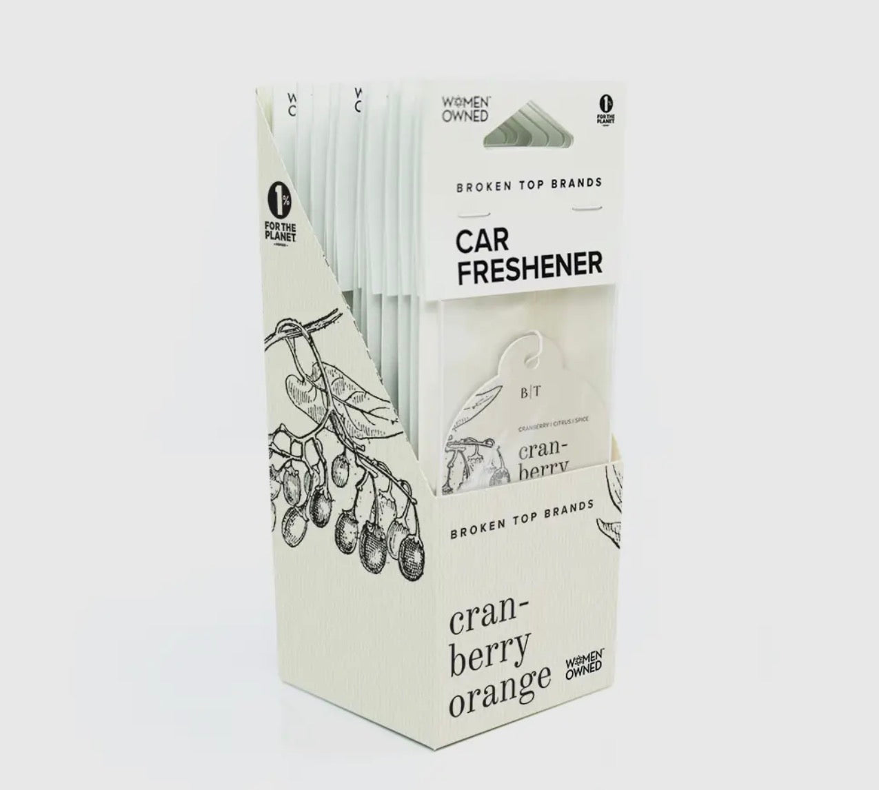 Cranberry orange car freshener