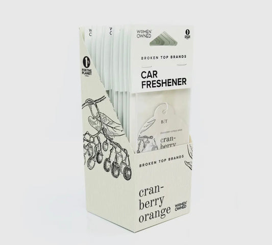 Cranberry orange car freshener