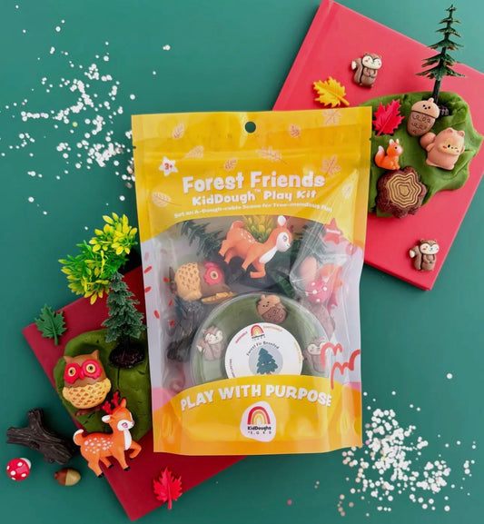 Forest friends Kiddough Play Kit