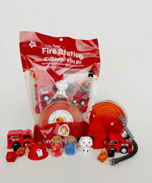 Fire station Kiddough Play Kit