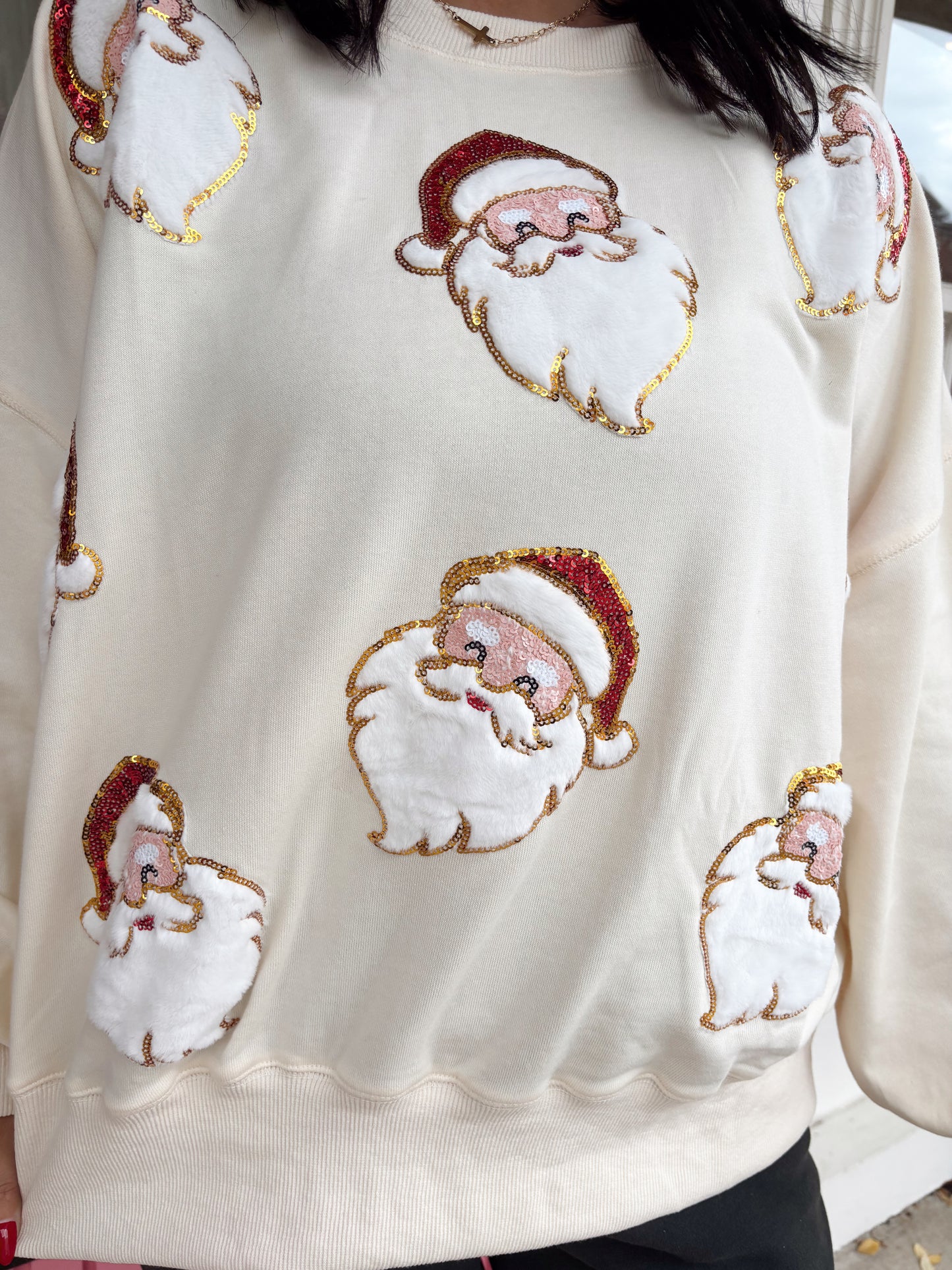 Santa sequin