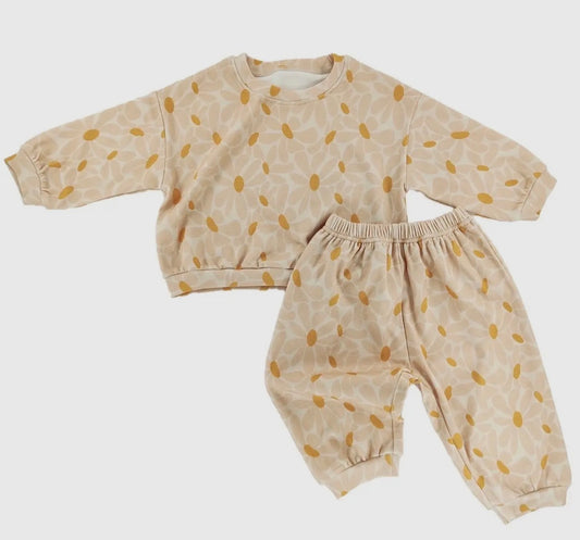 Retro bloom sweatsuit