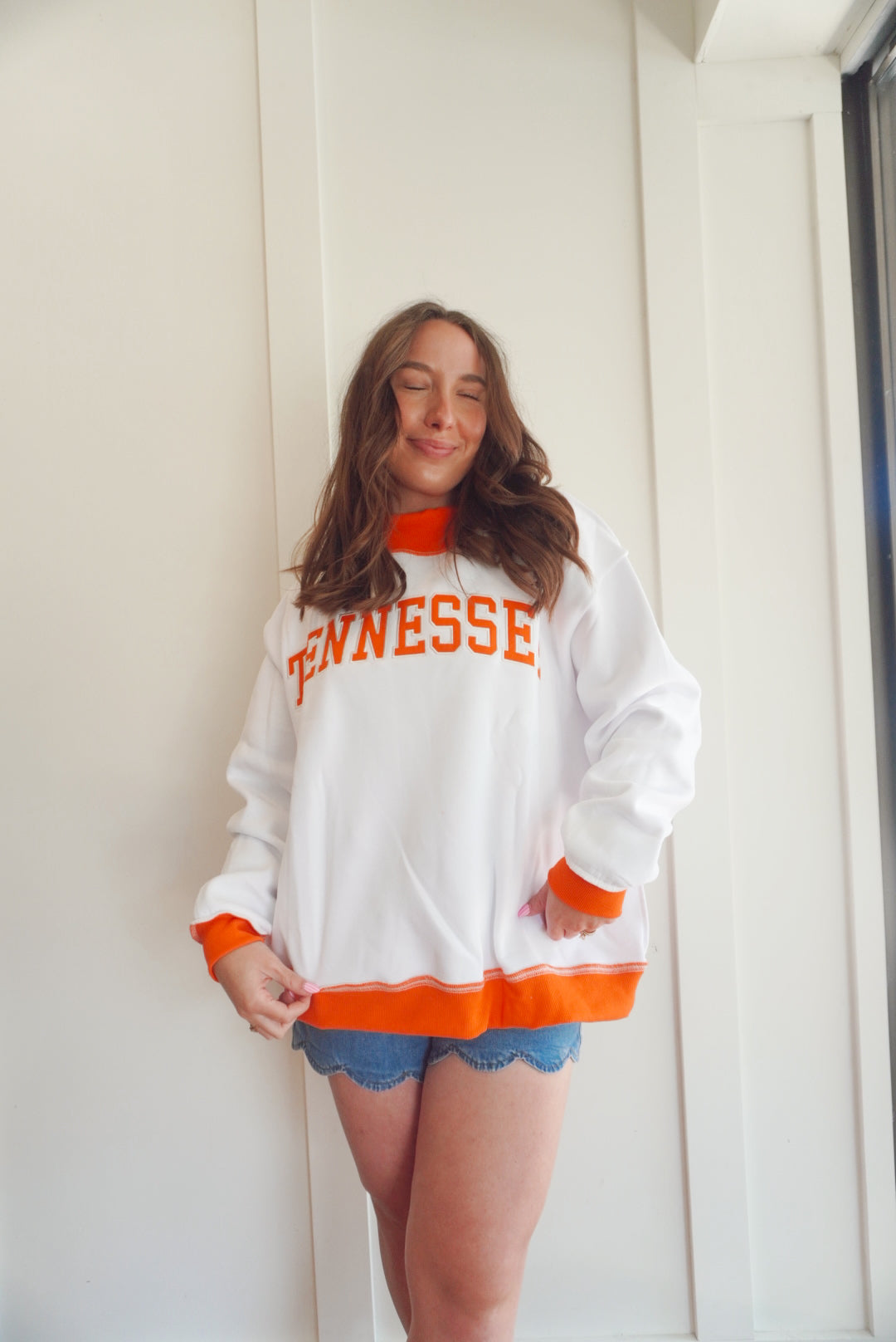 Tennessee Embroidered Mockneck