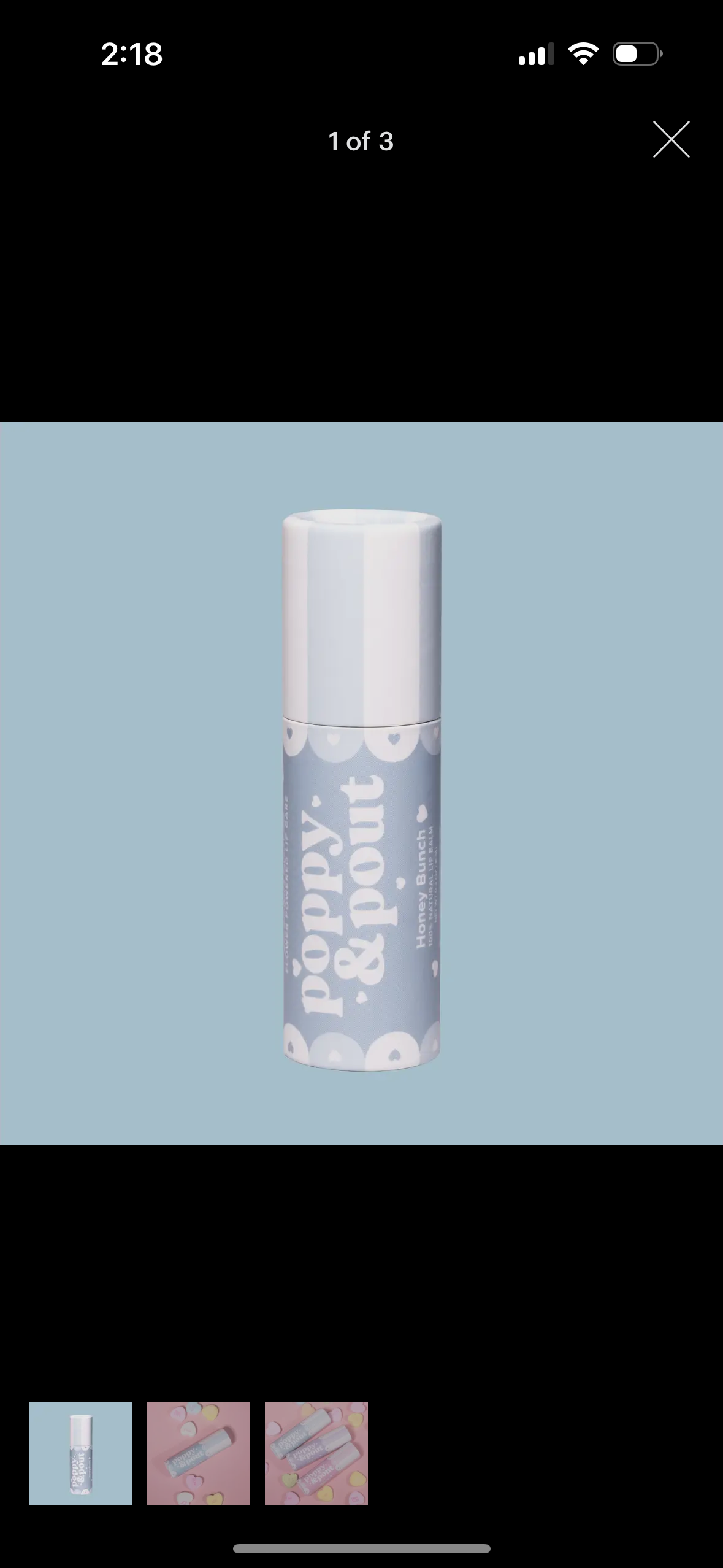 Honey bunch Lip balm Poppy & Pout