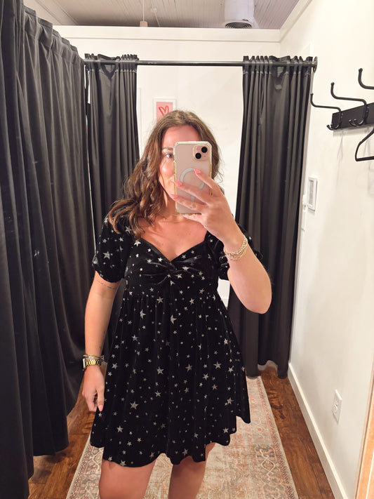 Online- Black Star Dress