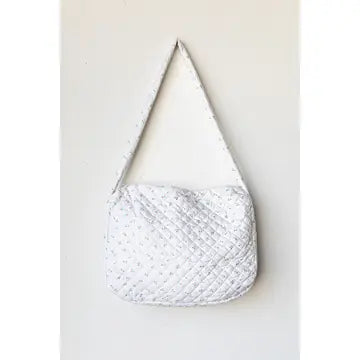 Puffy quilted tote large