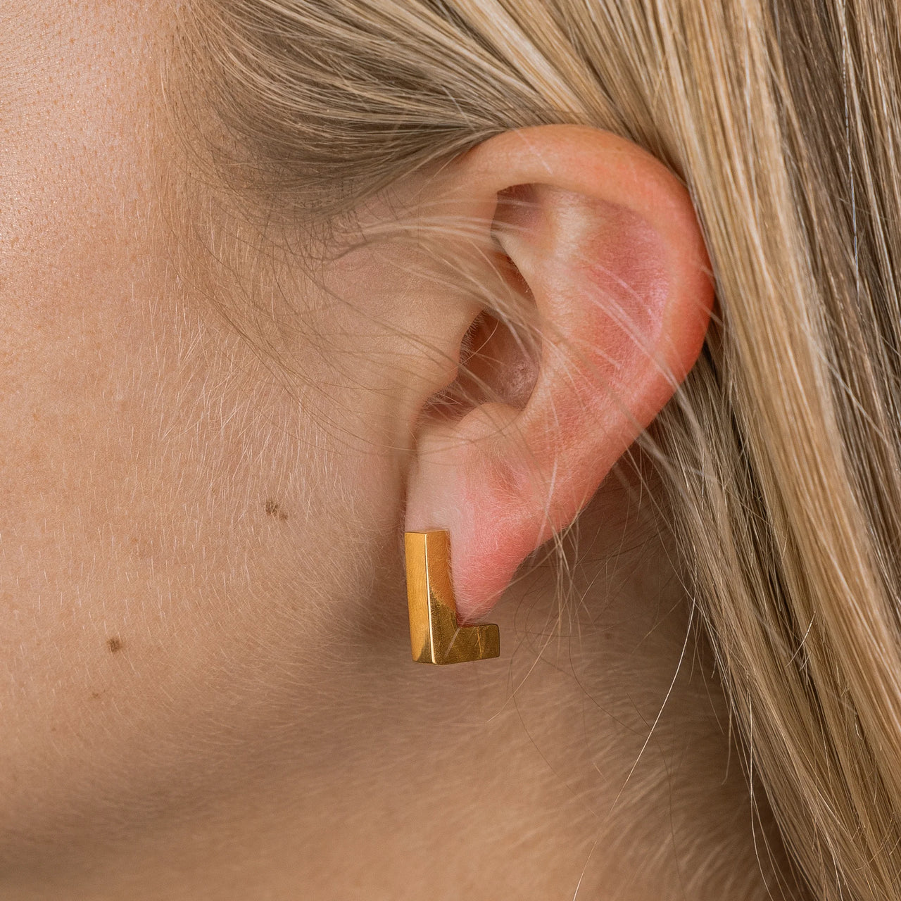 Heartbreaker Half Hoops Gold