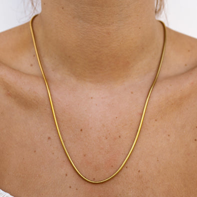 oceania necklace gold