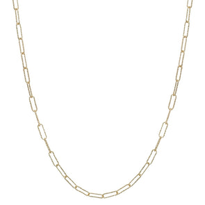 Gold Thin Chain 16"-18" Necklace