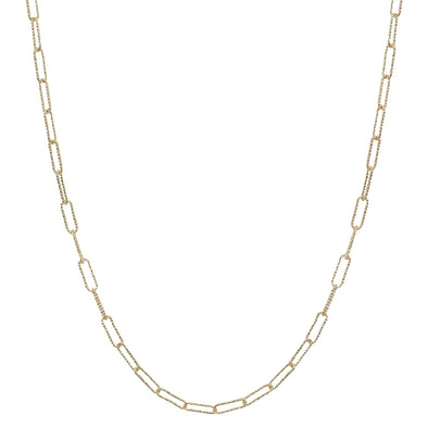 Gold Thin Chain 16"-18" Necklace