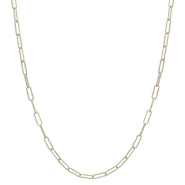 Gold Thin Chain 16"-18" Necklace