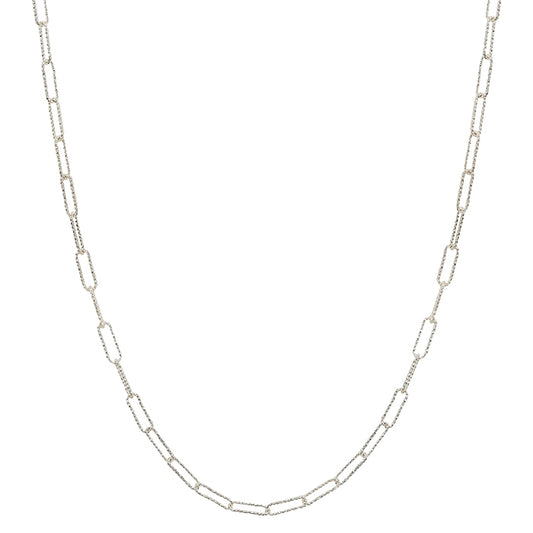 Silver Thin Chain 16"-18" Necklace