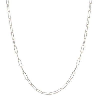 Silver Thin Chain 16"-18" Necklace