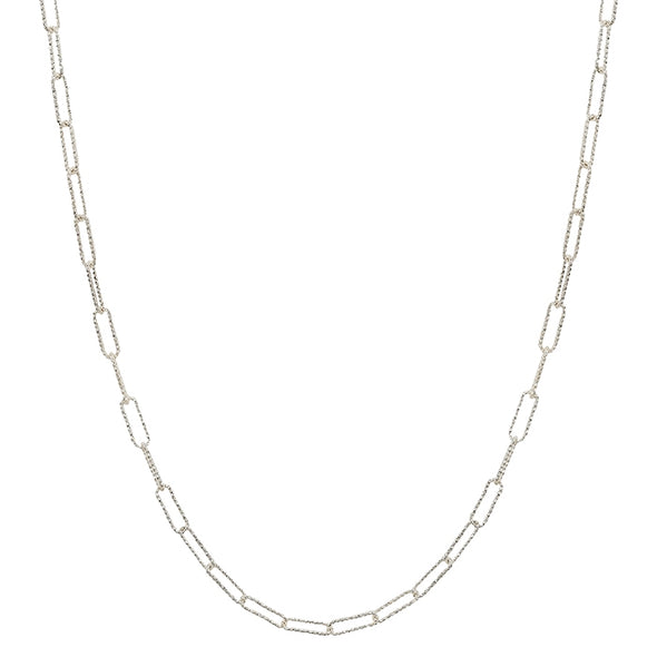 Silver Thin Chain 16"-18" Necklace