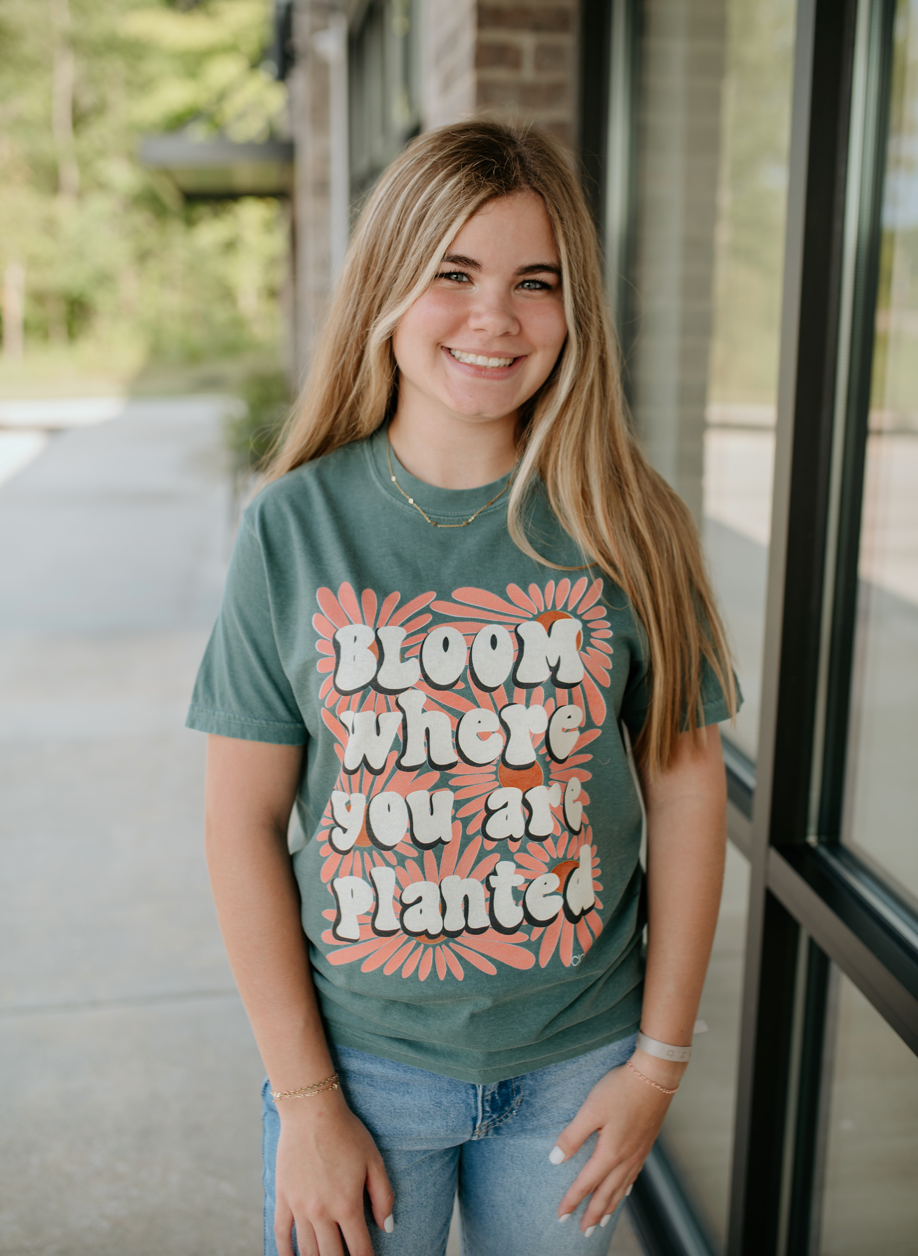 bloom where you are planted