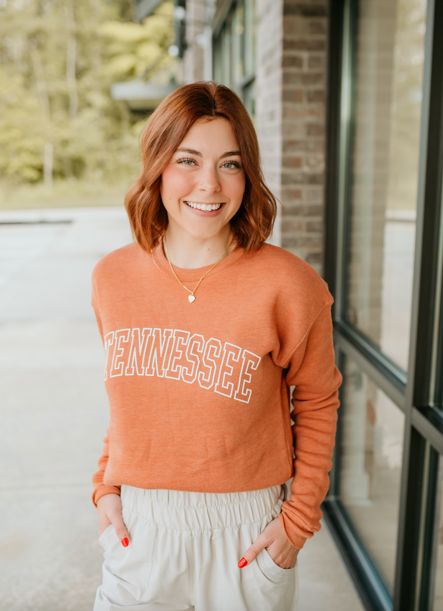 Tennessee Puff Print Graphic Sweatshirt S-3XL