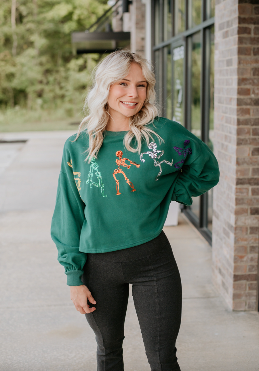 sequin skeleton