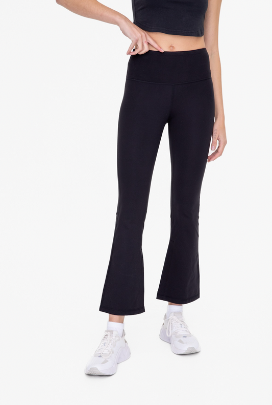 high waist flare legging