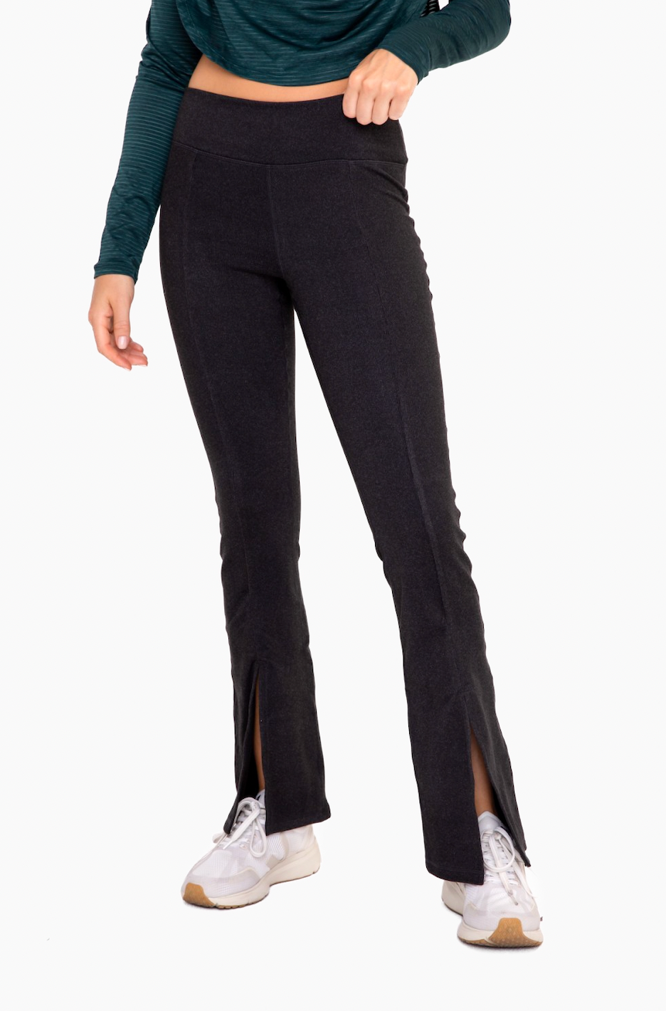 brushed flare legging